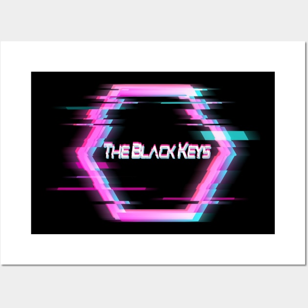 Glitch aesthetic - The Black Keys Wall Art by PREMAN PENSIUN PROJECT